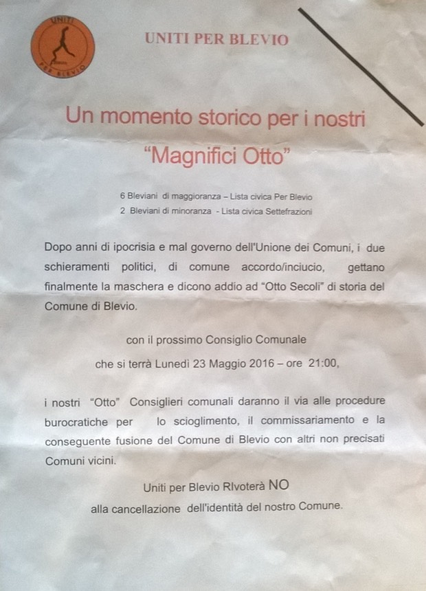 Magnifici otto 23/5/2016