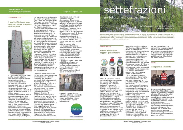 Notiziario n.4 Pagina 1